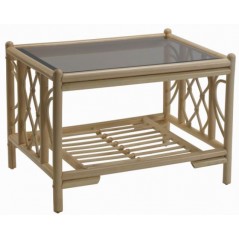 DE Kroy Coffee Table + Bronze Glass